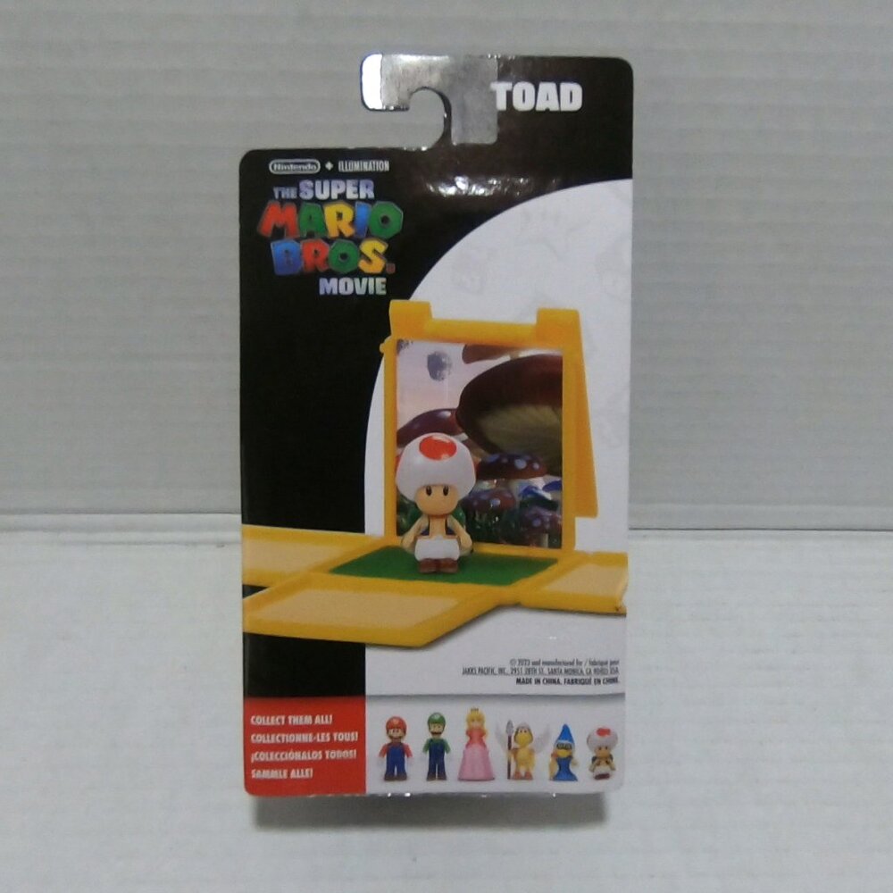 NEW - The Super Mario Bros. Movie Toad Mini Figure